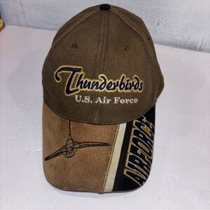 Thunderbirds U.S. Air Force Brown Cap military baseball cap